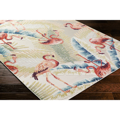 Lakeside Rug - 500193 by Livabliss in light slate, cream, olive, blue, rust, dark brown. Made from face: 100% polypropylene, warp: 100% polypropylene in a unique style.