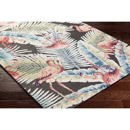 Lakeside Rug - 500193 by Livabliss in light slate, cream, olive, blue, rust, dark brown. Made from face: 100% polypropylene, warp: 100% polypropylene in a unique style.