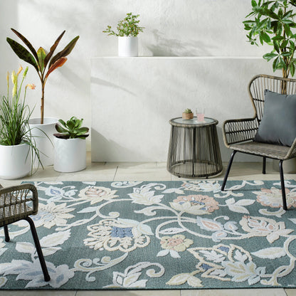 Lakeside Rug - 500252 by Livabliss. Made from face: 100% polypropylene, warp: 100% polypropylene in a unique style.