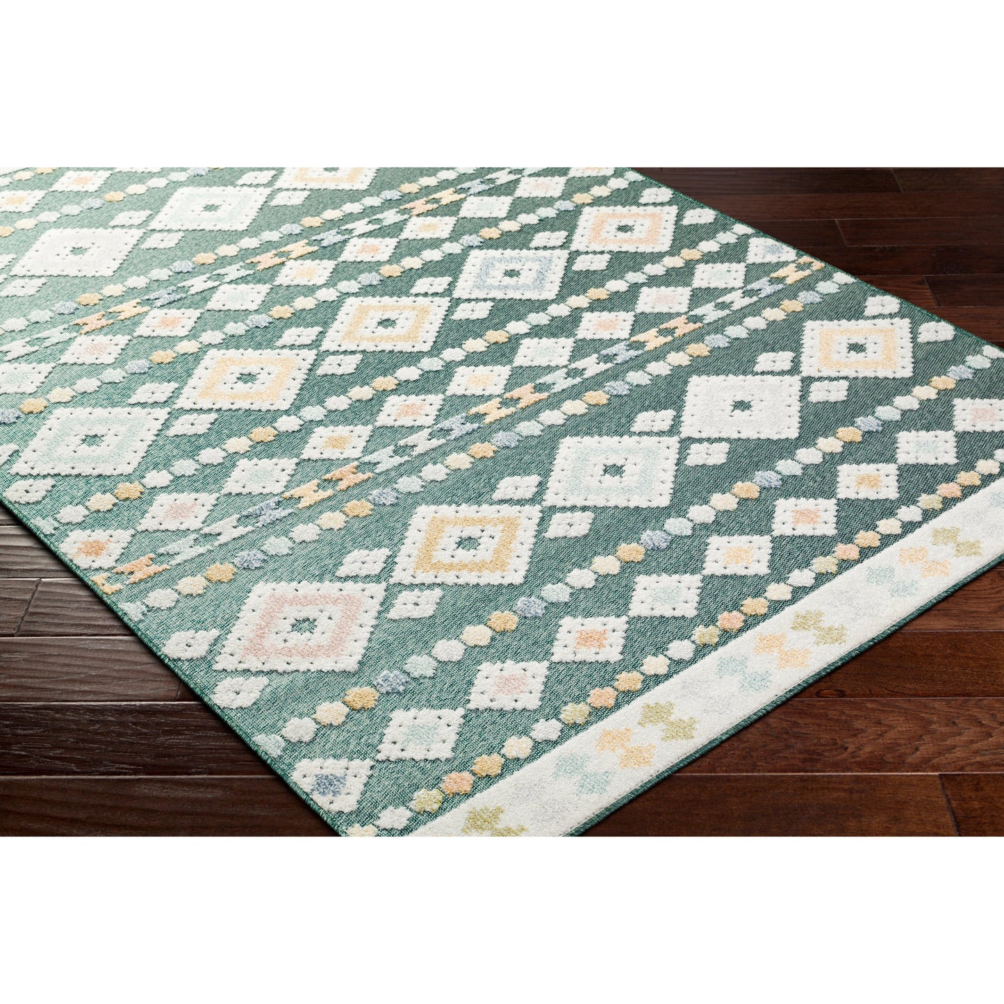 003 SI-2132321,SI-2132322,SI-2132323,SI-2132324 | Closeup | Lakeside Rug - 500271 by Livabliss. Made from face: 100% polypropylene, warp: 100% polypropylene in a unique style.