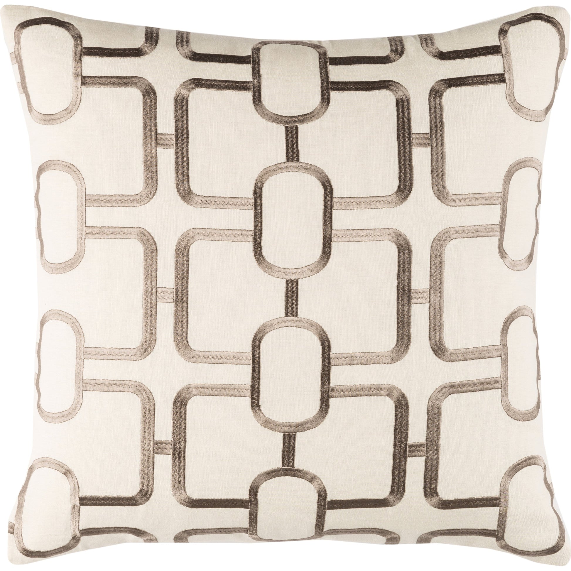 Lockhart Pillow - 33606 by Surya. Made from 55% linen, 45% cotton in a transitional style.