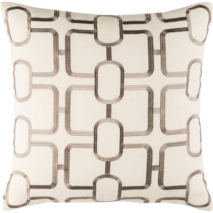 Lockhart Pillow - 33606 by Surya. Made from 55% linen, 45% cotton in a transitional style.