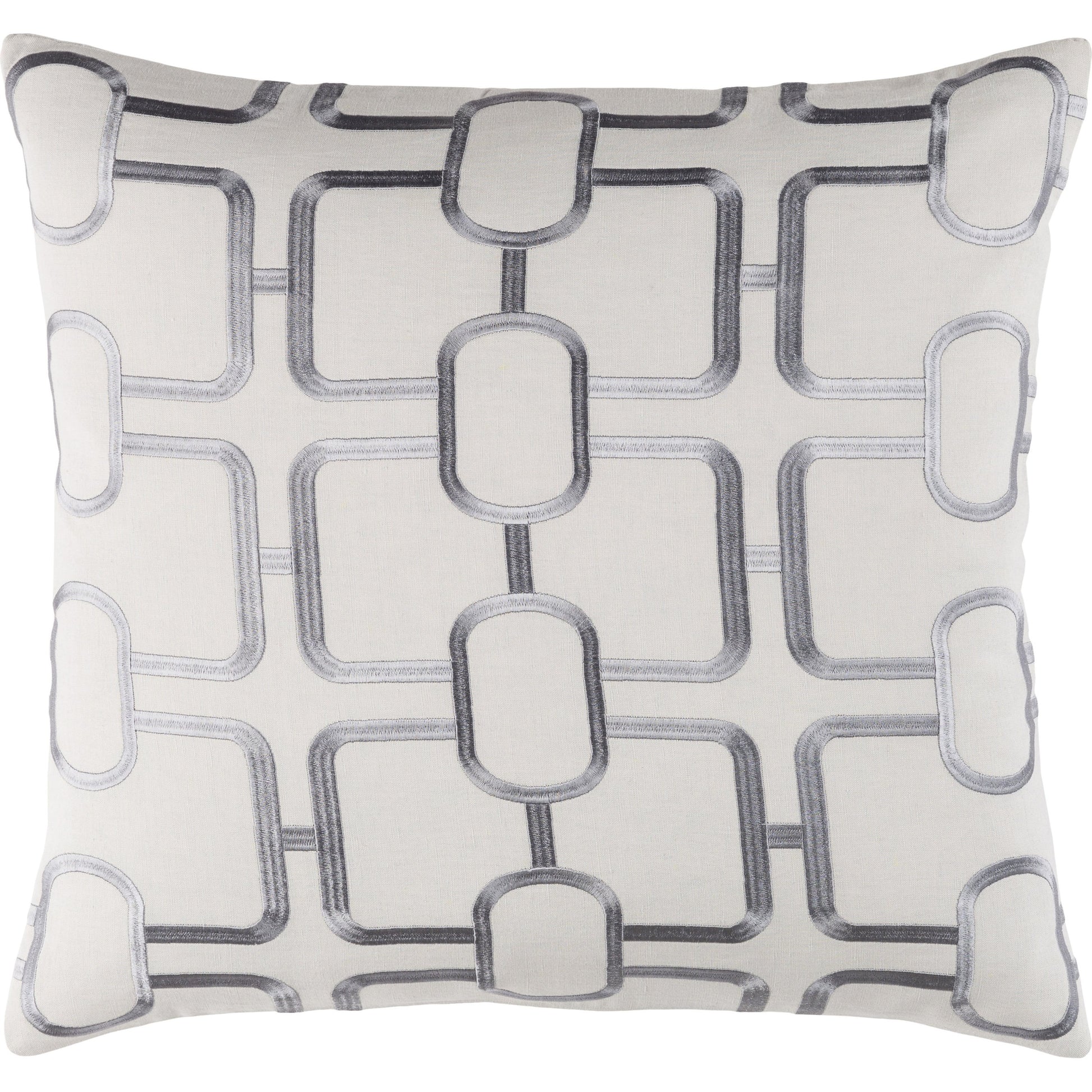 Lockhart Pillow - 33606 by Surya. Made from 55% linen, 45% cotton in a transitional style.