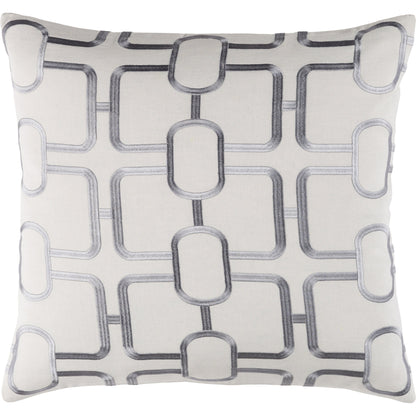 Lockhart Pillow - 33606 by Surya. Made from 55% linen, 45% cotton in a transitional style.