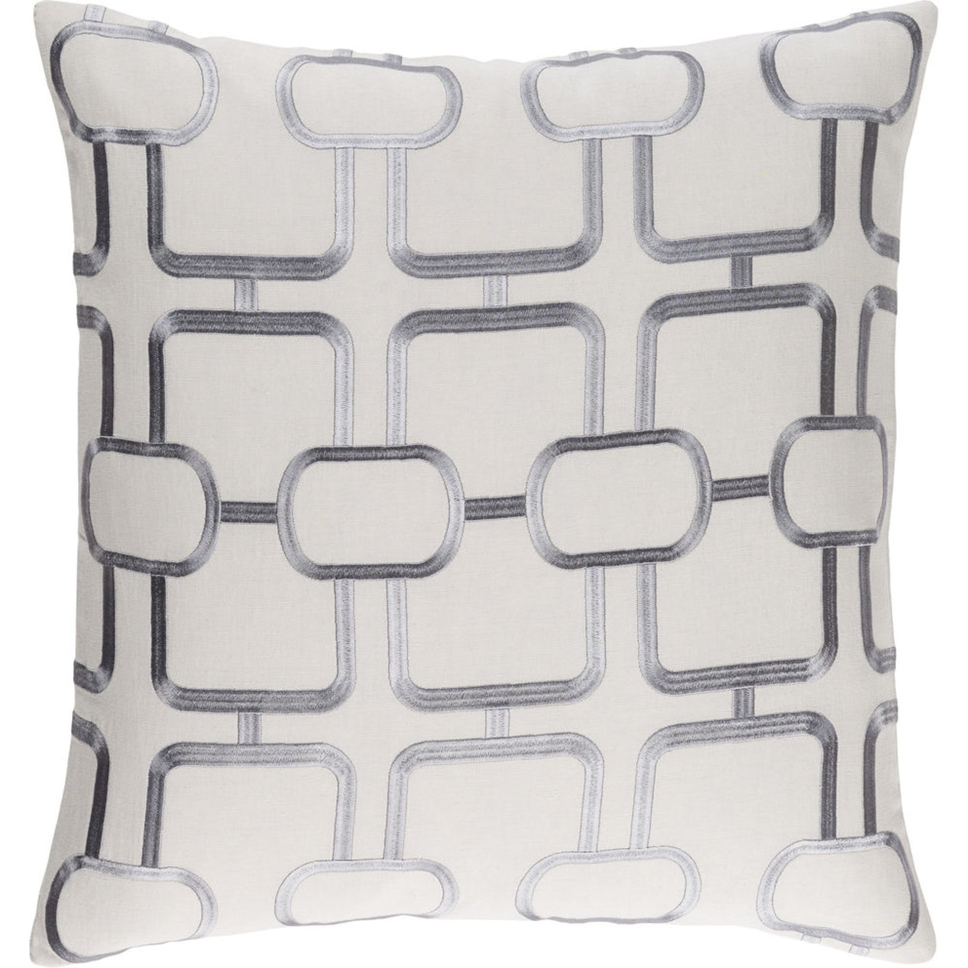 Lockhart Pillow - 33606 by Surya. Made from 55% linen, 45% cotton in a transitional style.