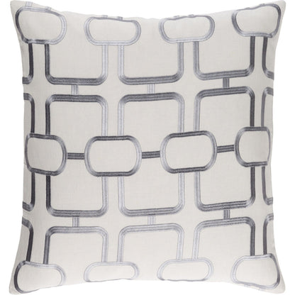 Lockhart Pillow - 33606 by Surya. Made from 55% linen, 45% cotton in a transitional style.