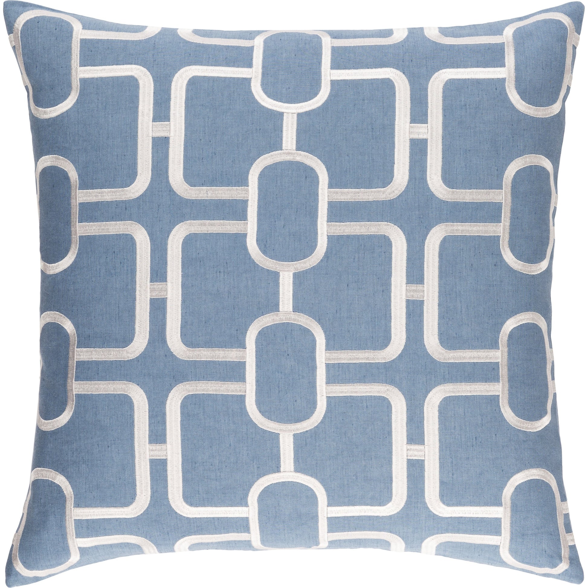 Lockhart Pillow - 33606 by Surya. Made from 55% linen, 45% cotton in a transitional style.