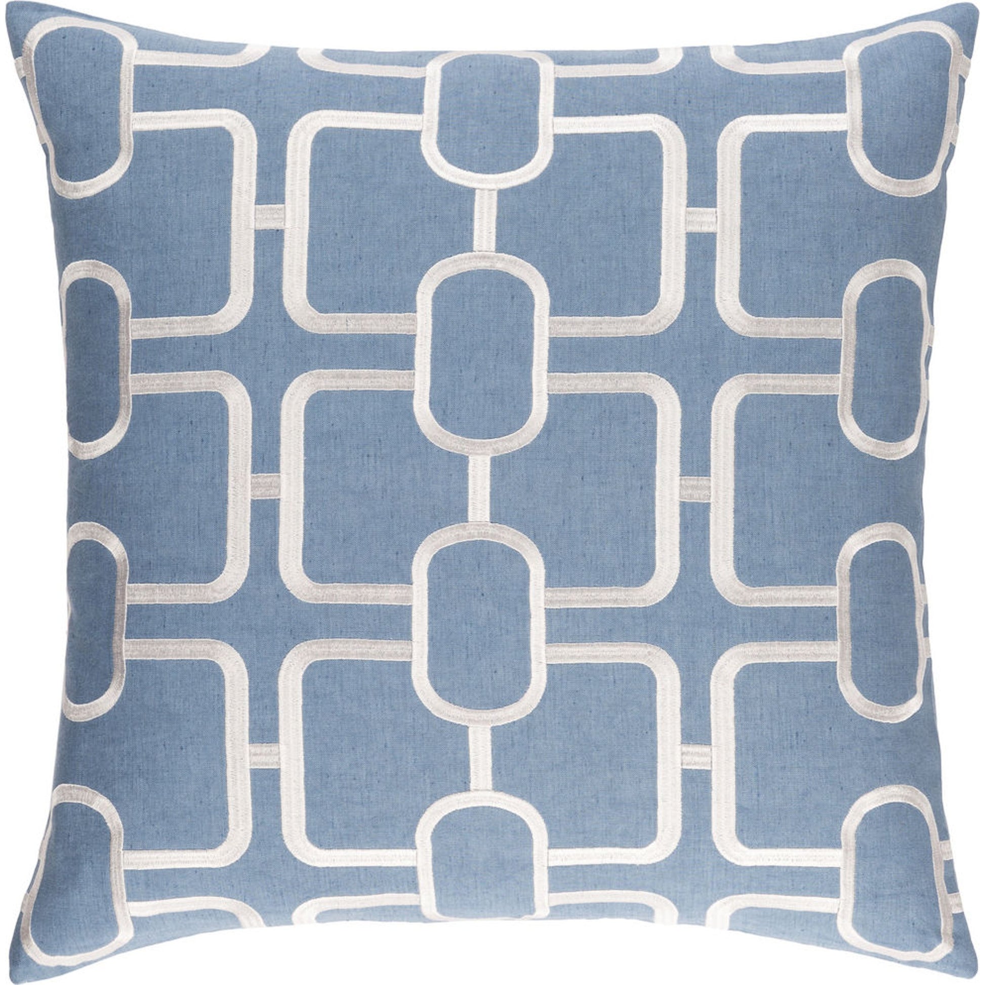 Lockhart Pillow - 33606 by Surya. Made from 55% linen, 45% cotton in a transitional style.