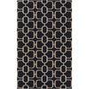 Black, Beige / 4' x 6'