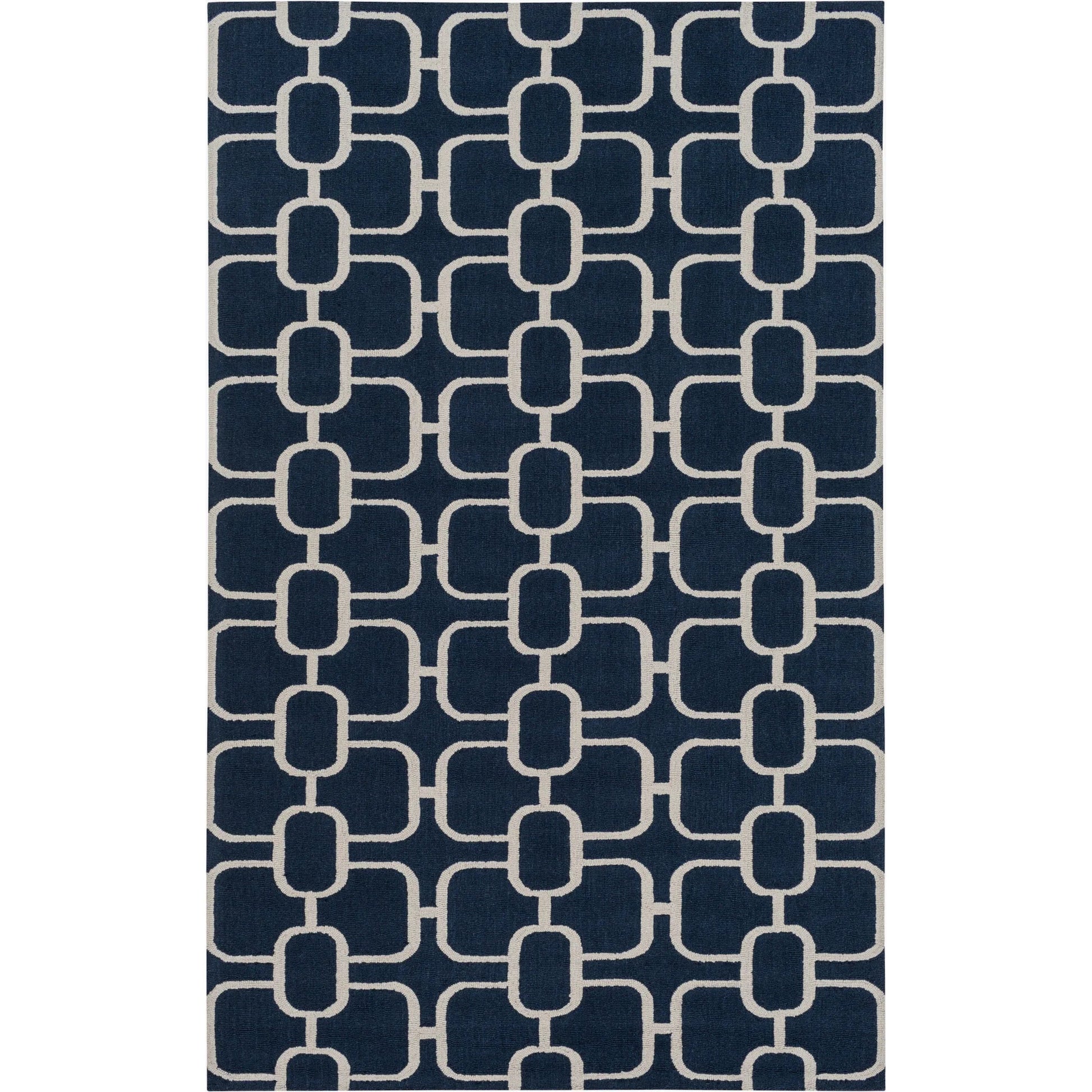 Lockhart LKH-9002 Rug by Surya in black, beige. Made from 100% wool in a unique style.