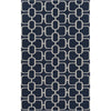 Navy, Light Gray / 2' x 3'