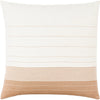 Off-White, Khaki, Camel / Down Feather / 18" x 18"