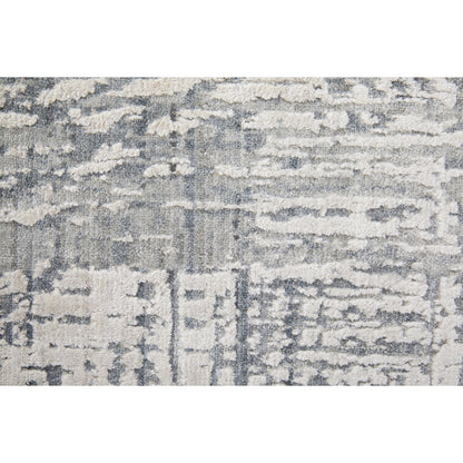 Eastfield Rug - 69A1F by Feizy in gray. Made from wool, viscose in a unique style.