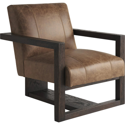 Flanders Leather Chair by Tommy Bahama Home. Made from unique in a transitional style.