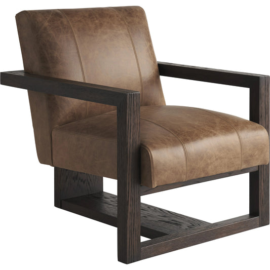 Flanders Leather Chair by Tommy Bahama Home. Made from unique in a transitional style.