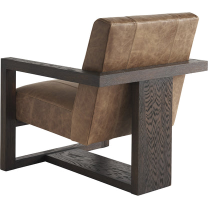 Flanders Leather Chair by Tommy Bahama Home. Made from unique in a transitional style.