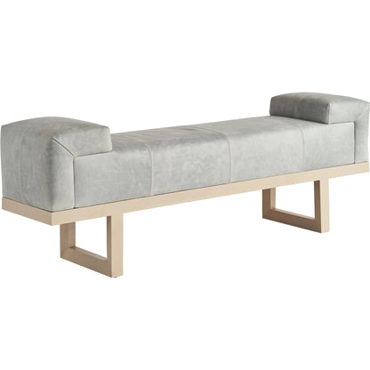 Abbott Leather Bench by Tommy Bahama Home. Made from unique in a modern style.