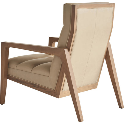 Hayley Leather Chair by Tommy Bahama Home in leather. Made from unique in a transitional style.