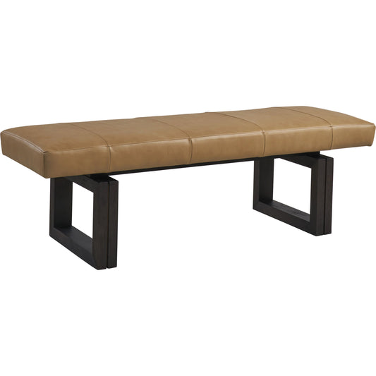 Luxor Leather Bench by Lexington in leather. Made from unique in a modern style.