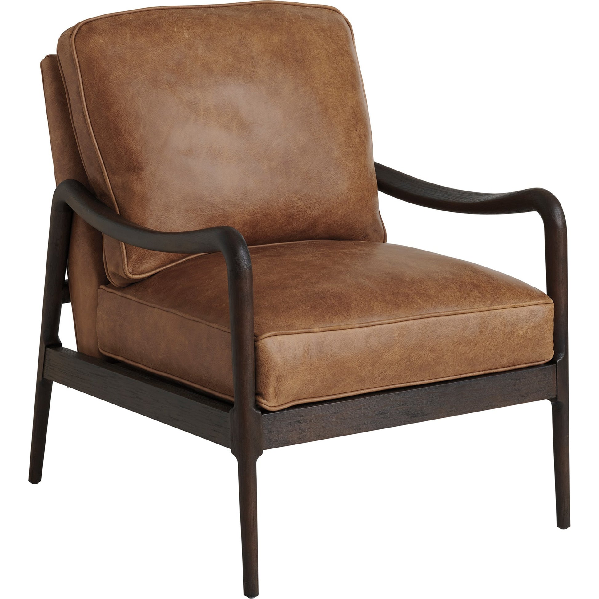 Leblanc Leather Chair by Lexington. Made from unique in a modern style.