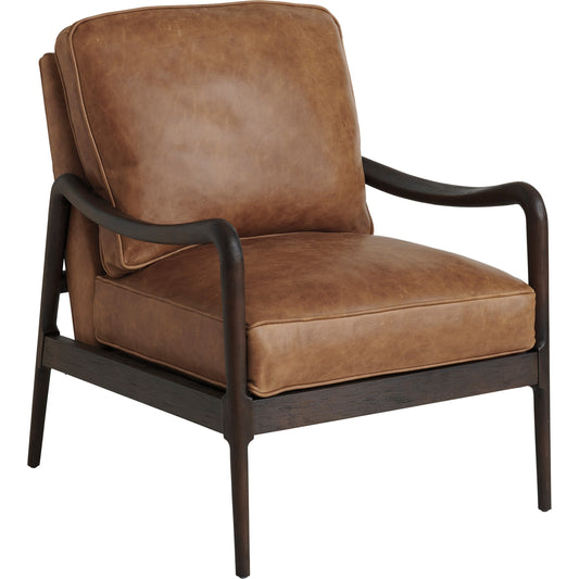 Leblanc Leather Chair by Lexington. Made from unique in a modern style.