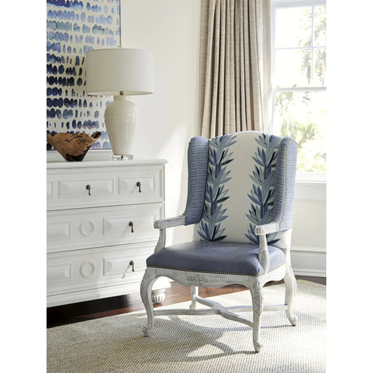 Patras Leather Chair by Barclay Butera in leather. Made from unique in a traditional style.