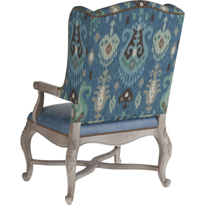 Patras Leather Chair by Barclay Butera in leather. Made from unique in a traditional style.