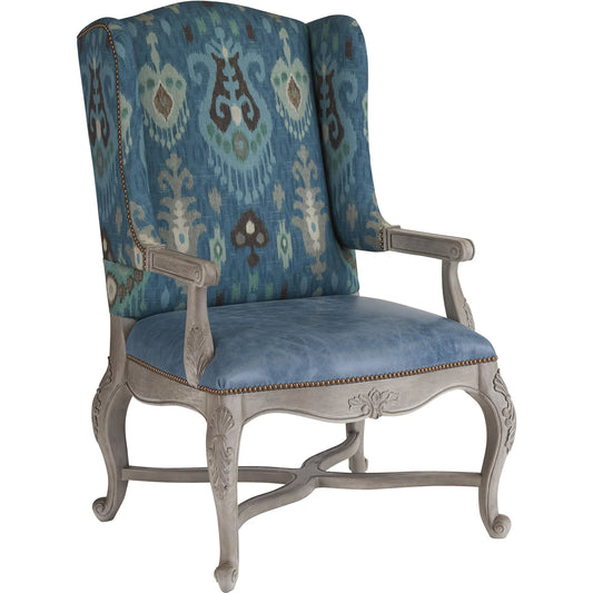 Patras Leather Chair by Lexington in leather. Made from unique in a unique style.