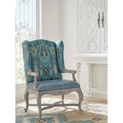 Patras Leather Chair by Barclay Butera in leather. Made from unique in a traditional style.