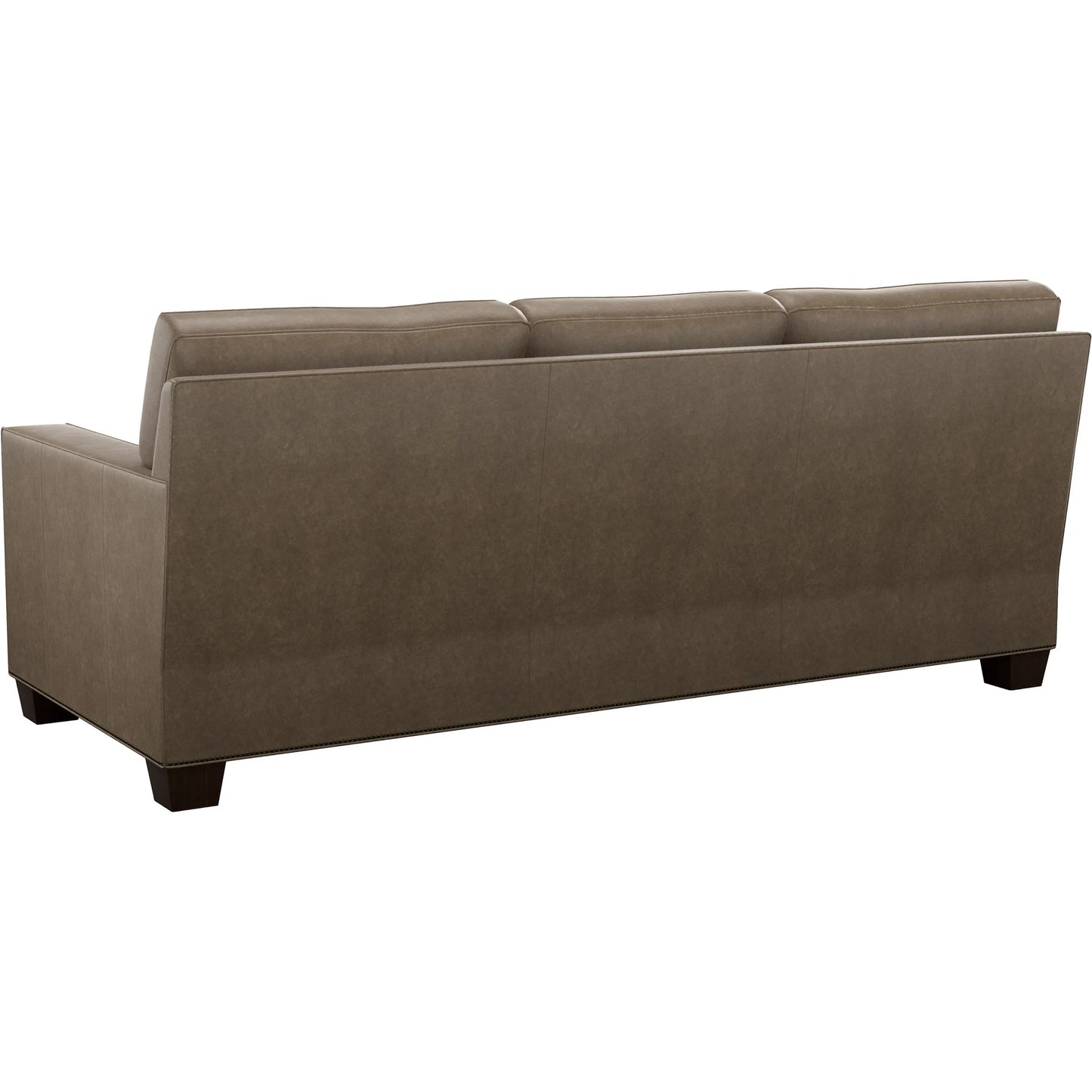 002 SI-2540586 | Additional Silo | Brayden Leather Standard Sofa by Lexington in brown and brown. Made from oak, leather in a unique style.
