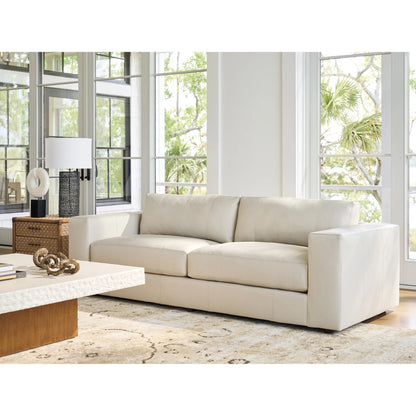 Granville Leather Sofa by Tommy Bahama Home in leather. Made from unique in a unique style.