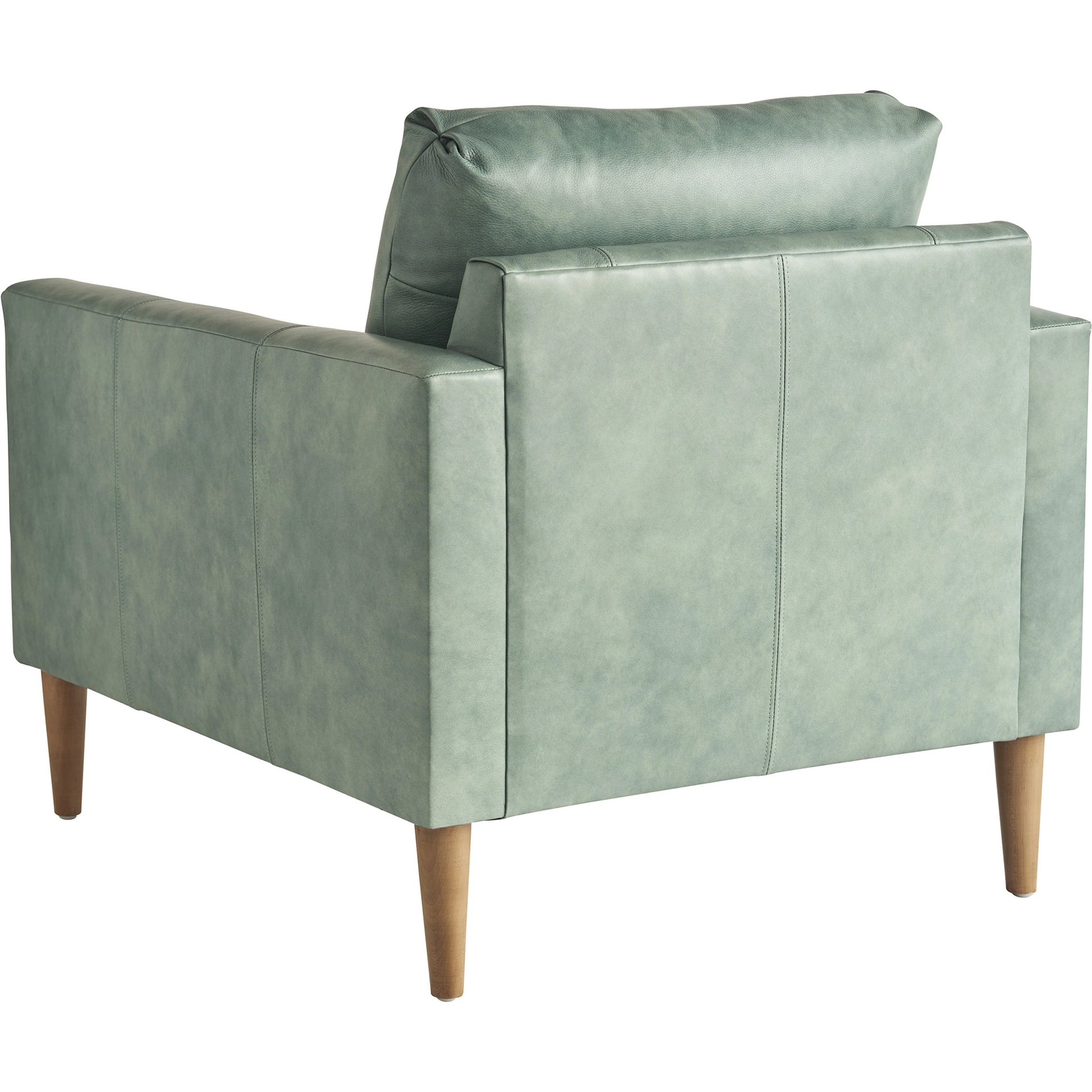 Marcella Leather Chair by Tommy Bahama Home in leather. Made from unique in a modern style.