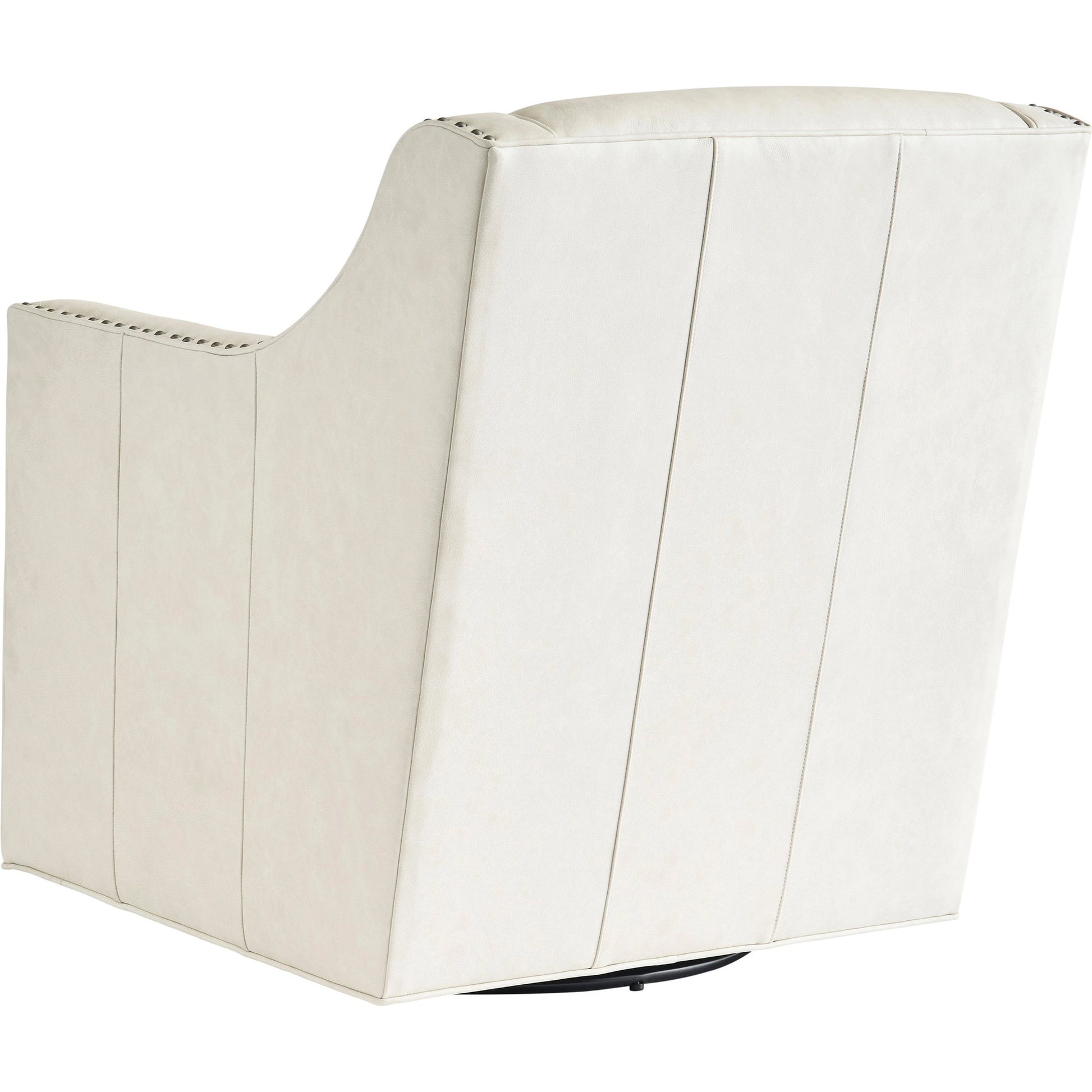 Barrier Leather Swivel Chair by Lexington. Made from unique in a transitional style.