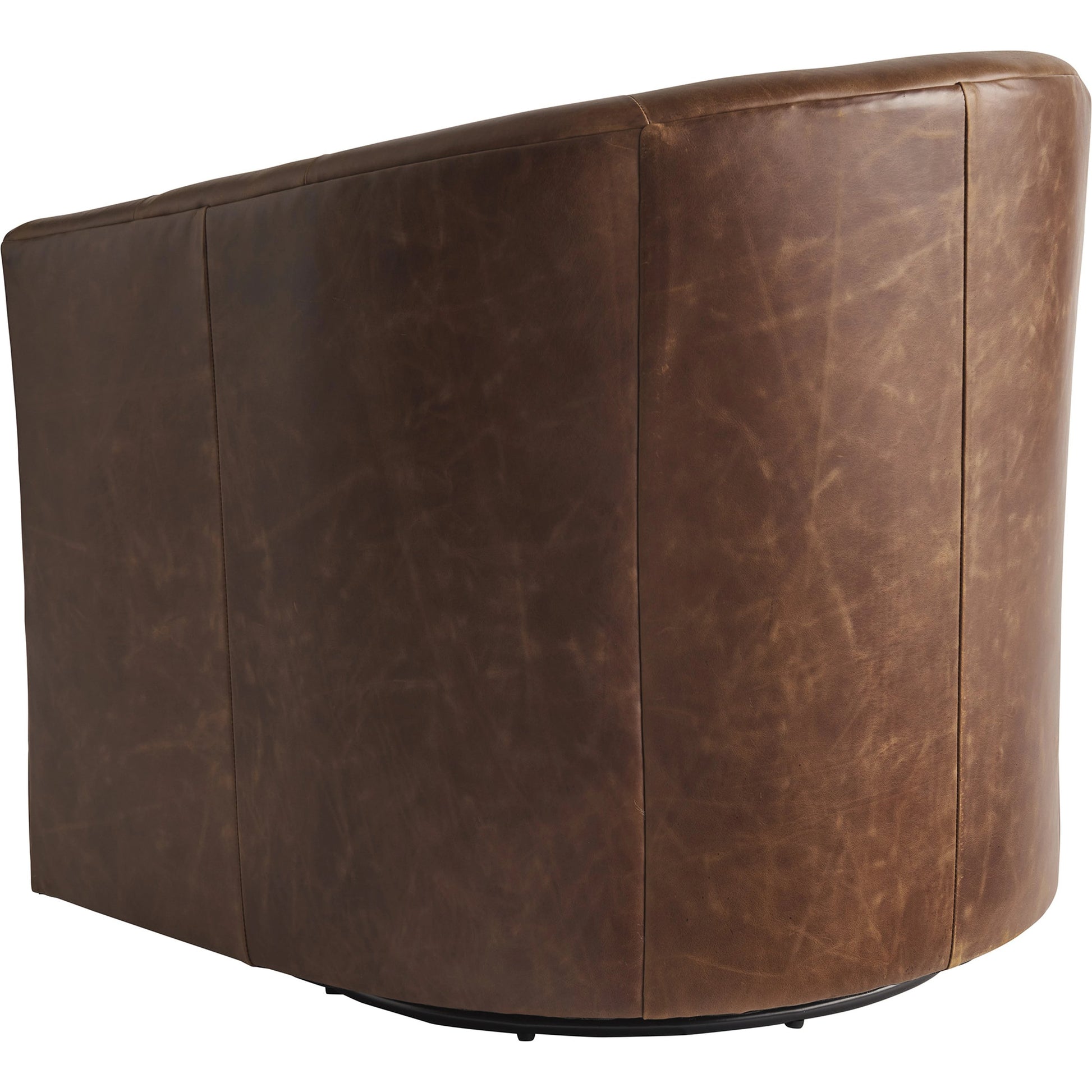 Candice Leather Swivel Chair by Tommy Bahama Home. Made from unique in a transitional style.