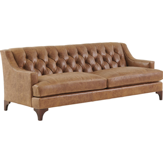 Sonoma Leather Sofa by Lexington in palm coast. Made from unique in a traditional style.