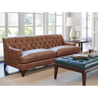 Sonoma Leather Sofa by Lexington in palm coast. Made from unique in a traditional style.