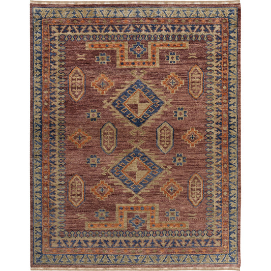Fillmore Traditional Geometric Rug - 6929F by Feizy in red, green, blue. Made from wool i