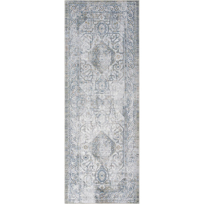 Lillian Rug - 532408 by Livabliss in light silver, silver, metallic - silver. Made from polyester in a unique style.