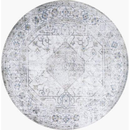 Lillian Rug - 532408 by Livabliss in light silver, silver, metallic - silver. Made from polyester in a unique style.