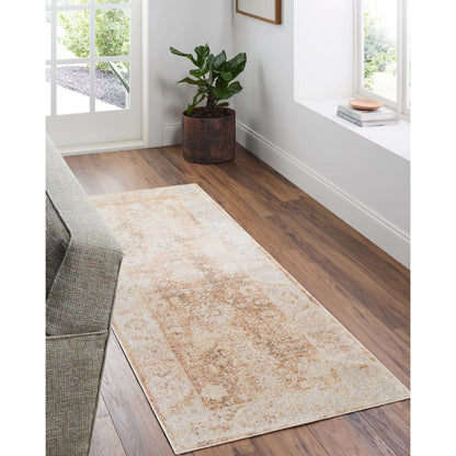 Lillian Rug - 532410 by Livabliss in ash, khaki, pearl, prairie dust. Made from polyester in a unique style.