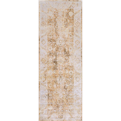 Lillian Rug - 532410 by Livabliss in ash, khaki, pearl, prairie dust. Made from polyester in a unique style.