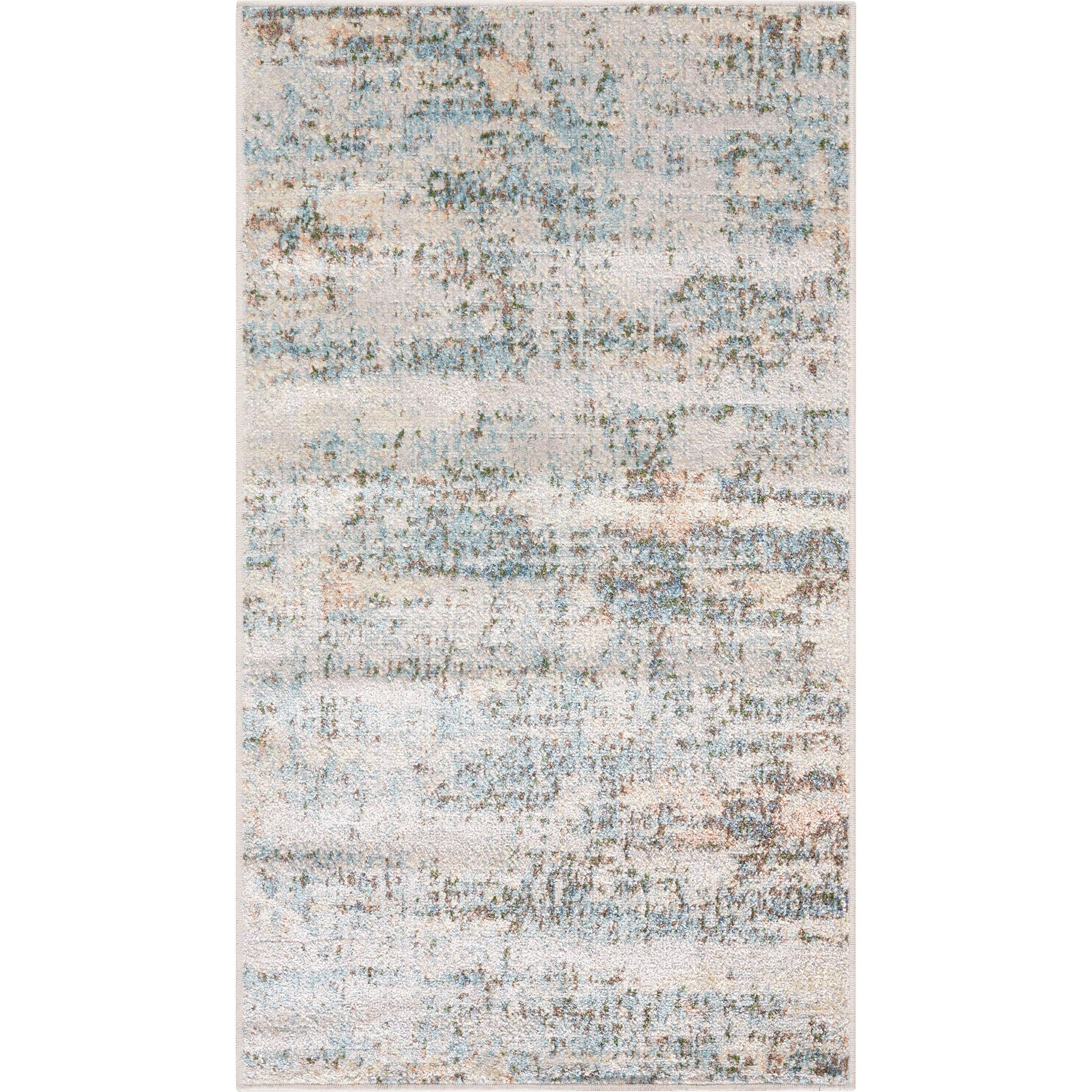 Lillian LLL-2355 Rug by Livabliss in light brown, dark green, dark brown, brown, olive. Made from polyester in a unique style.