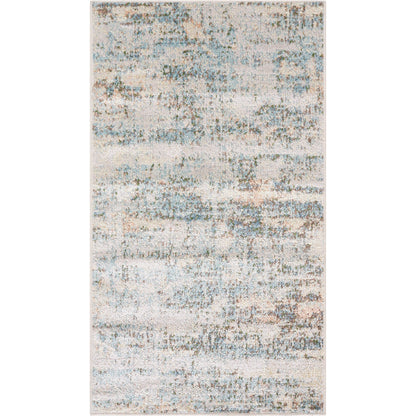 Lillian Rug - 532411 by Livabliss in light silver, slate, sterling grey, metallic - silver, desert sand. Made from polyester in a unique style.