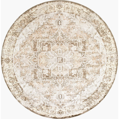 Lillian Rug - 33865 by Livabliss in light silver, ash, warm grey, pearl, prairie dust, beige. Made from polyester in a unique style.