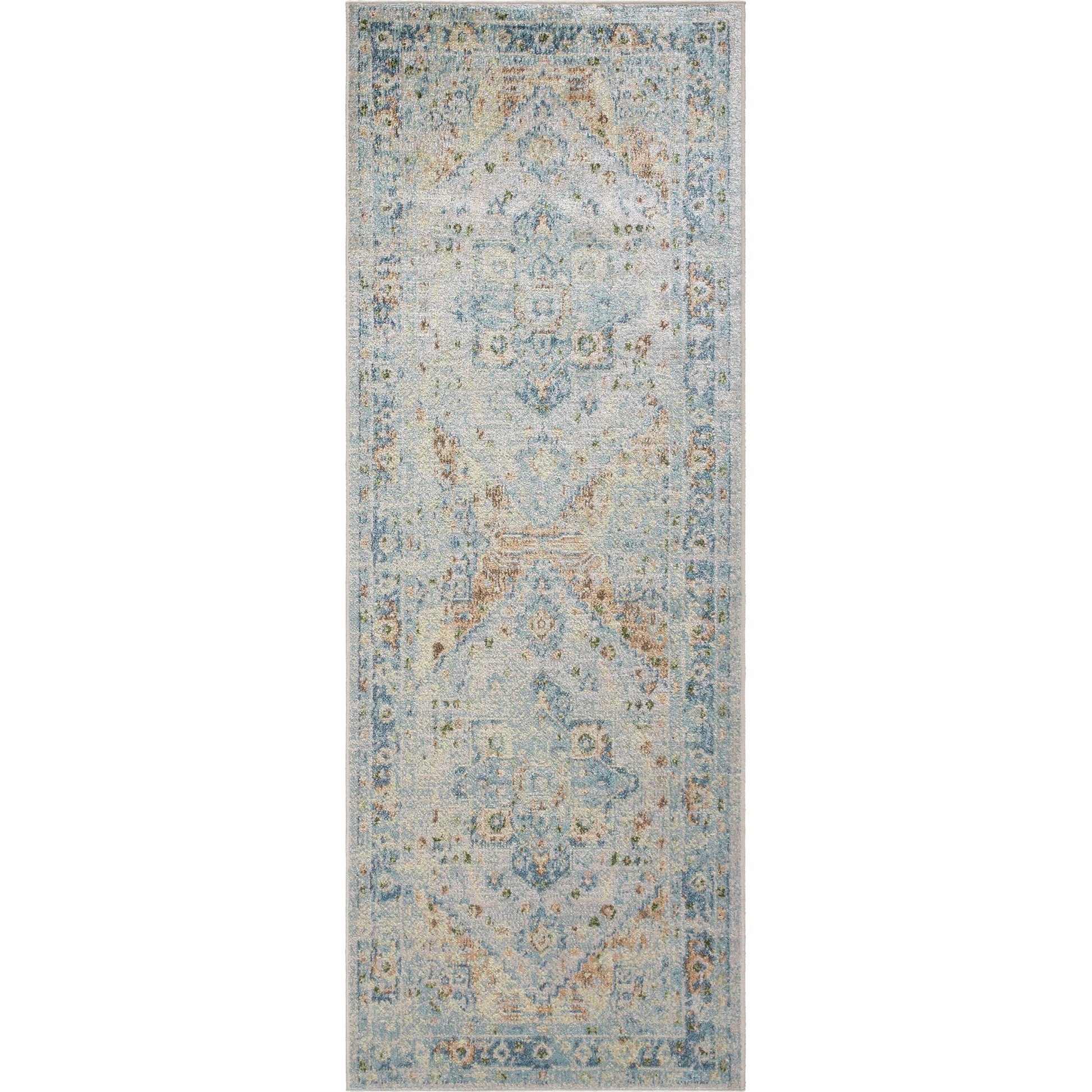 Lillian Rug - 9180 by Livabliss in light silver, silver, slate, metallic - silver, desert sand. Made from polyester in a unique style.