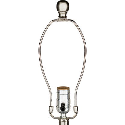 Wells - 22317 by Surya in light gray, translucent, metallic nickel, white and light gray. Made from linen, concrete, metal in a modern style.