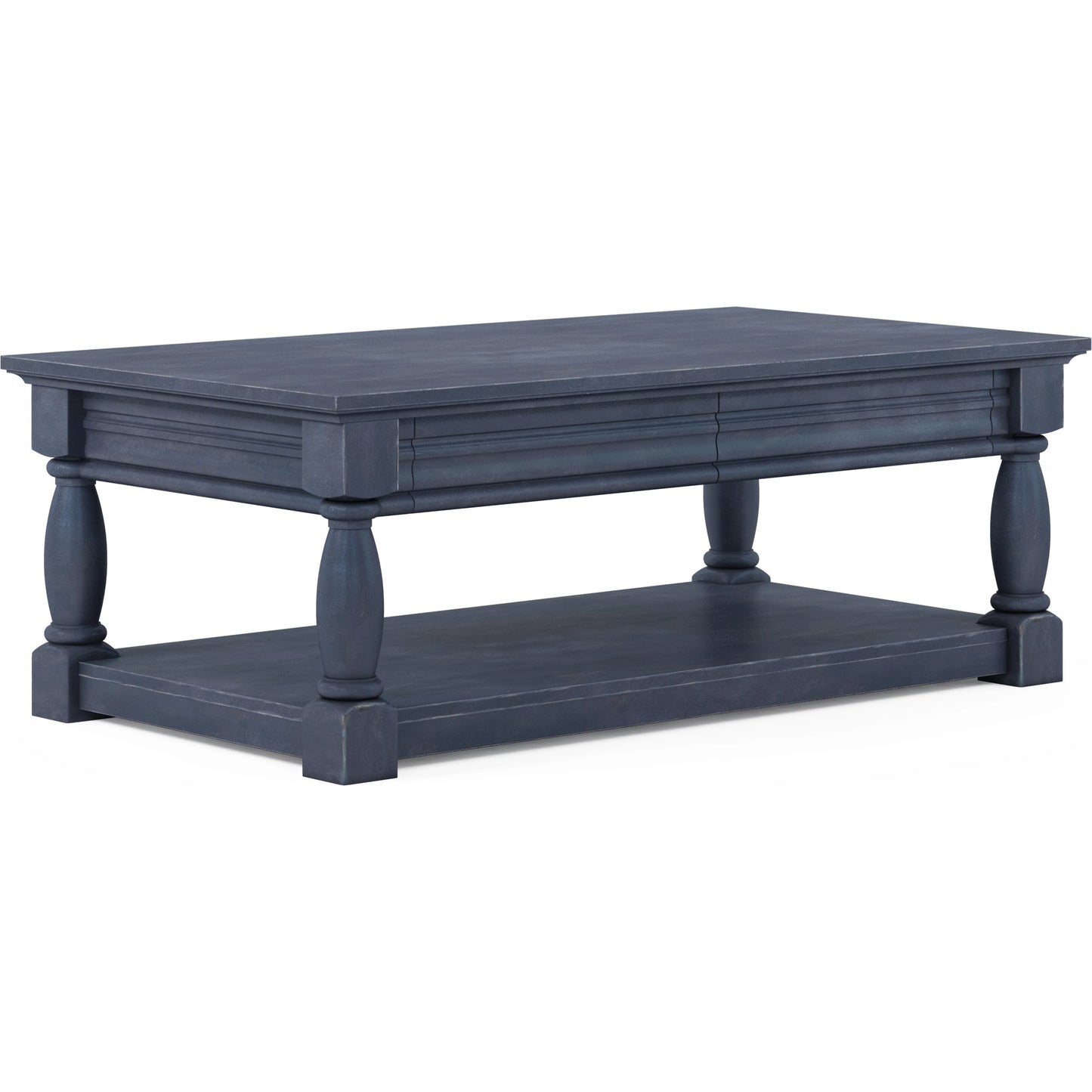 001 SI-2155752 | Primary Silo | Alcove Cocktail Table by A.R.T. Furniture in slate. Made from acacia solids, maple veneers in a transitional style.