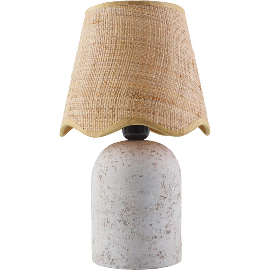 Lomba Accent Table Lamp 556555 by Livabliss in painted. Made from resin, linen, plastic in a unique style.