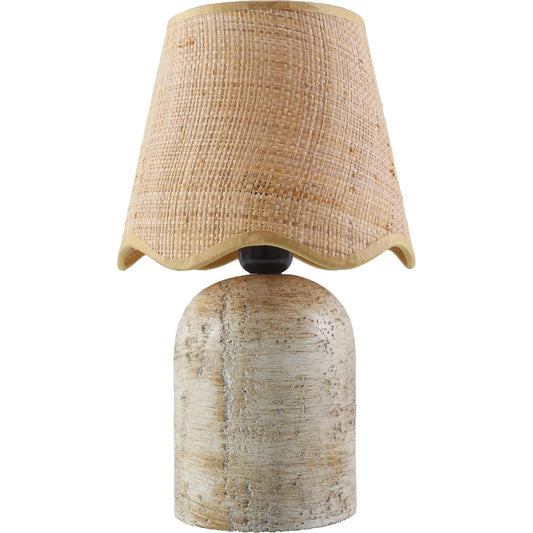 Lomba Accent Table Lamp 556555 by Livabliss in painted. Made from resin, linen, plastic in a unique style.
