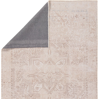 Lumal Tymabe Rug by Vibe by Jaipur Living in tan, cream. Made from 100% polyester in a unique style.